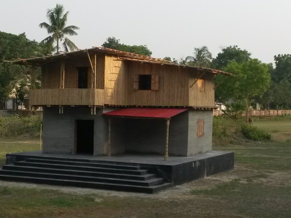 Amirabad clinic halfway through