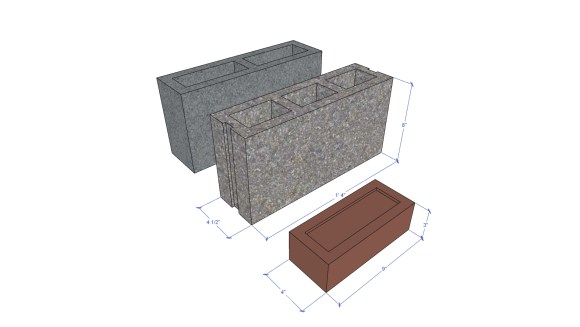 plastic brick regular brick comparison2